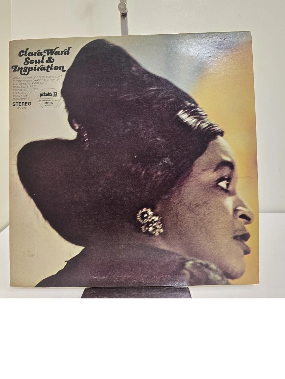 CLARA WARD Soul & Inspiration Vinyl LP Pickwick SPC 3251 Funk R&B